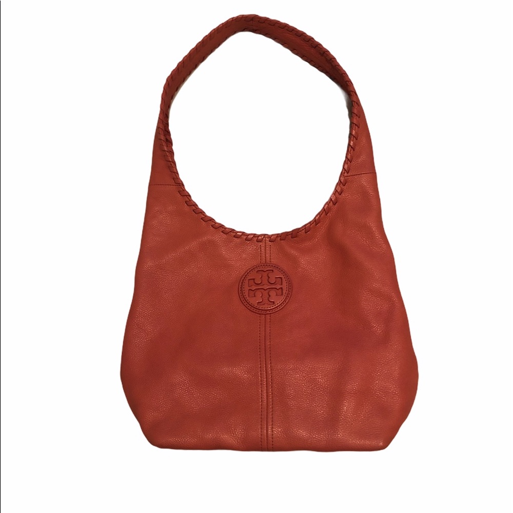 Tory Burch shoulder bag, peach leather